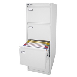 [80128] CLASSIFICATORE Kubo 4 CASSETTI per CART. SOSPESE BIANCO H 132cm