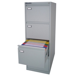 [80126] CLASSIFICATORE Kubo 4 CASSETTI per CART. SOSPESE GRIGIO H 132cm