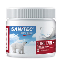 [87646] Conf 150 Pastiglie cloro attivo concentrato Tablet 500gr Sanitec