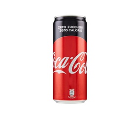 [93823] Coca Cola Zero Lattina 33cl