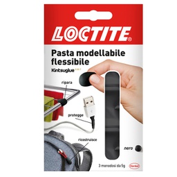 [90206] Colla Kintsuglue 3x5g nero LOCTITE