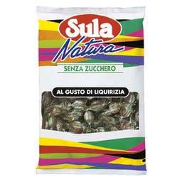 [98548] Caramelle Sula gusto liquirizia busta 1kg