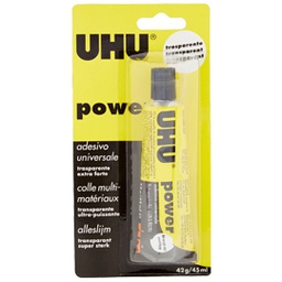 [80388] COLLA TRASPARENTE EXTRAFORTE UHU POWER 45ML (delisti