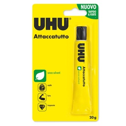 [95035] Colla UHU Attaccatutto senza solventi 20ml in blister