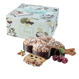 [92927] COLOMBA AMARENA E CANNELLA 1000 GR LINEA FRUTTA E FIORI LOISON