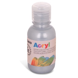 [79445] Colore acrilico fine Acryl 125ml argento PRIMO