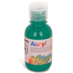 [79436] Colore acrilico fine Acryl 125ml verde smeraldo PRIMO