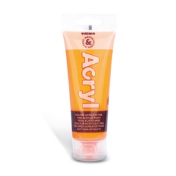 [76271] COLORE ACRILICO FINE tubo da 75ml ARANCIONE FLUO