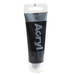[73621] Colore Acryl fine tubo da 75ml nero 800 Primo