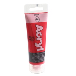 [73616] Colore Acryl fine tubo da 75ml rosso carminio 310 Primo