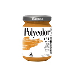 [85217] Colore vinilico Polycolor vasetto 140 ml ocra gialla Maimeri