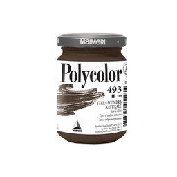 [85243] Colore vinilico Polycolor vasetto 140 ml terra d'ombra naturale Maimeri