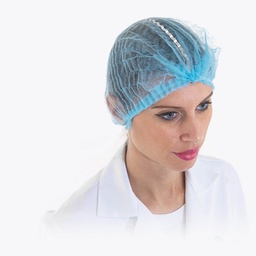 [97781] Conf. 100 cuffie in PLP blu detectabili taglia unica