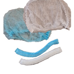 [90908] Conf.100 cuffie tonde in PP Tg. Unica MONOUSO