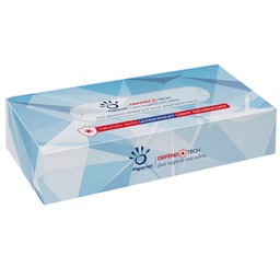 [92220] Conf. 100 veline facciali in pura cellulosa 2 veli Defend Tech