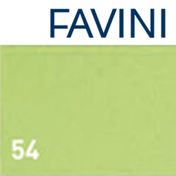 [79325] Conf.10 cartoncino Bristol Color 200gr 100x70cm pistacchio 54 Favini