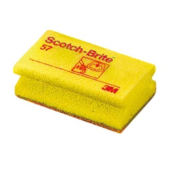 [91815] Conf 10 spugne accoppiate giallo Scotch-Brite® 57