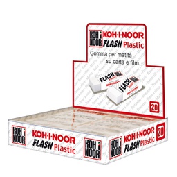 [94162] Conf. 20 gomma Flash in vinile bianco KOH-I-NOOR