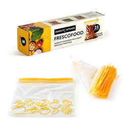 [94950] Conf.25 buste per alimenti Small 21xh.21,5cm FrescoFood Perfetto