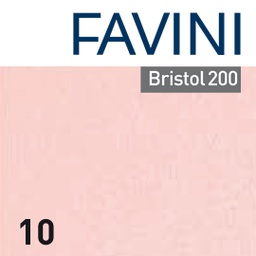 [79318] Conf.25 cartoncino Bristol Color 200gr 50x70cm rosa 10 Favini