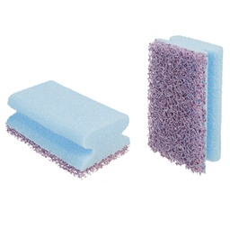 [91820] Conf 6 spugne abrasive viola Scotch-Brite® NS 2020