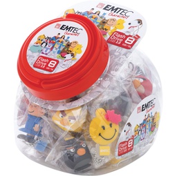 [EMTD8GGUMJAR25] CONF DA 25 PZ USB2.0 8GB 3D MISTE