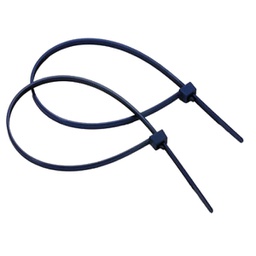 [97776] Confezione 100 fascette blu in nylon detectabili riutilizzabili 250x4,6mm