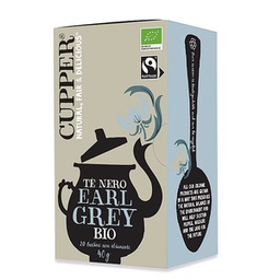 [96813] Confezione 20 filtri TE' nero Earl Grey Cupper