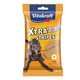 [92006] Confezione 20 Xtra Stripes per cani gusto pollame 200gr