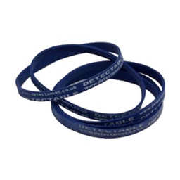 [97771] Confezione 50 elastici detectabili colore blu 70x6x1mm