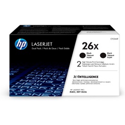 [HPCF226XD] CONFEZIONE DA 2 CARTUCCE TONER NERO ALTA CAPACITA' HP26X
