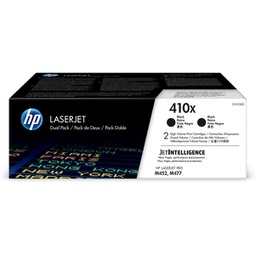 [HPCF410XD] CONFEZIONE DA 2 CARTUCCE TONER NERO ALTA CAPACITA' HP410X
