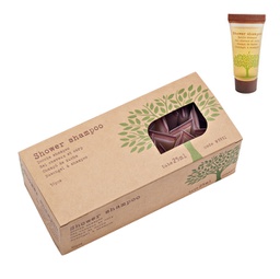 [91641] Confezione da 50 tubetti doccia shampoo 25ml Linea Cortesia Natura