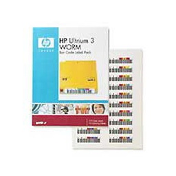 [HPQ2007A] CONFEZIONE DI ETICHETTE PER CODICI A BARRE HP ULTRIUM 3 RW.