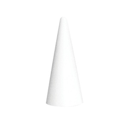 [73932] CONO in POLISTIROLO ESPANSO D70mm H 125mm RI.PLAST