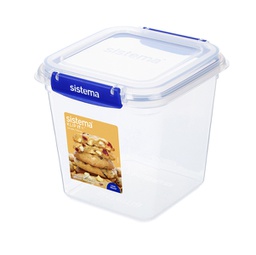 [91440] Contenitore per alimenti in PP quadrato 2,2lt Klip It Plus