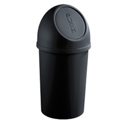 [67553] CONTENITORE RIFIUTI 25Lt NERO PUSH HELIT