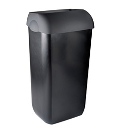 [67399] Coperchio per cestino gettacarte 23lt nero Soft Touch