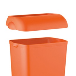 [64288] Coperchio per cestino gettacarte 23lt orange Soft Touch