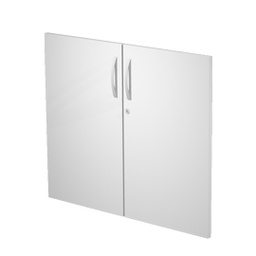 [79923] COPPIA ANTE in MELAMIN. x Mob.BASSO BIANCO - AGORA'