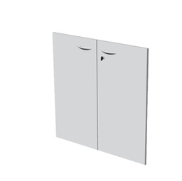 [74407] COPPIA ANTE in MELAMIN. x Mob.BASSO GRIGIO - EASY