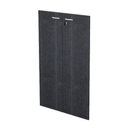 [74412] COPPIA ANTE in MELAMIN. x Mob.MEDIO NERO VENATO - EASY