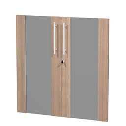 [74324] COPPIA ANTE VETRO/MELAMIN. x Mob.BASSO CILIEGIO AR - PRESTIGE