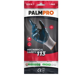 [97075] Coppia guanti mechanical safety palmpro 113 tg. M amb. Oleosi Icoguanti