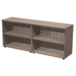 [97023] Coppia mobili bassi ELEGANCE 180x45,3x75Hcm Noce Toscano