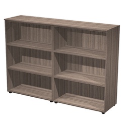 [97027] Coppia mobili medi ELEGANCE 180x45,3x126,2Hcm Noce Toscano