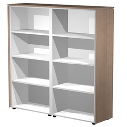 [74320] COPPIA MOBILI MEDIO-ALTI A GIORNO 162,8X43cm H158,2cm CILIEGIO AR. - PRESTIGE