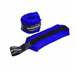 [92970] COPPIA POLSIERE/CAVIGLIERE 1KG IN PELLE SINTETICA