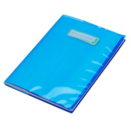 [89001] Coprimaxi in polietilene trasparente f.to A4 blu Balmar 2000