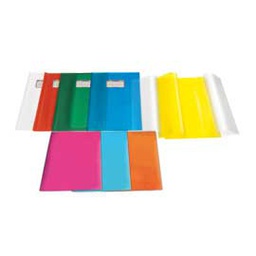 [76883] Coprimaxi PVC goffrato trasparente Emysilk c/alette 21x30cm giallo RiPlast